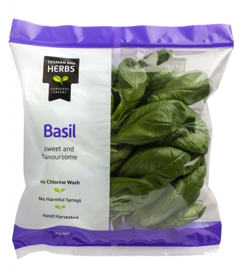Fresh herbs, bagged for your convenience